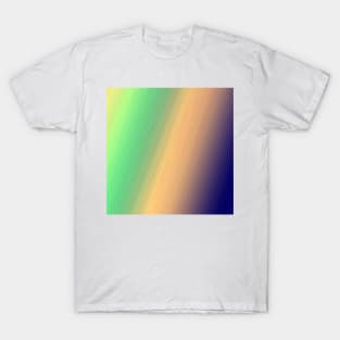 green blue green abstract texture background T-Shirt